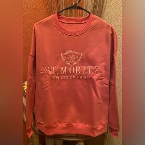 New-Women's Graphic Oversized Sweatshirt